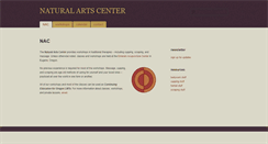 Desktop Screenshot of naturalartscenter.com